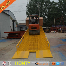 CE provide metal fork lift ramp movable horse loading ramps for sale